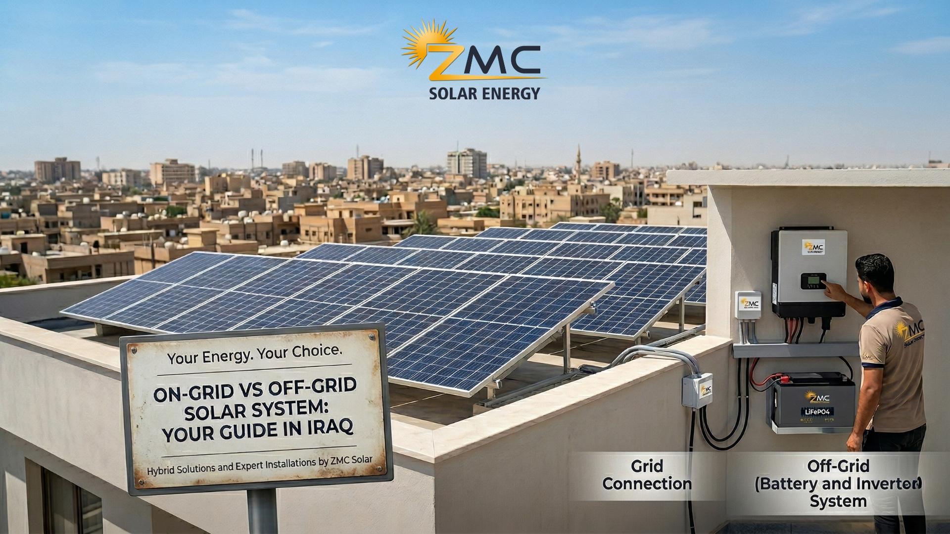 difference between on grid and off grid solar