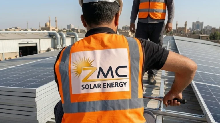solar energy for shops. solar energy for Businesses in Iraq, ZMC Solar, Solar energy company in iraq, erbil, baghdad