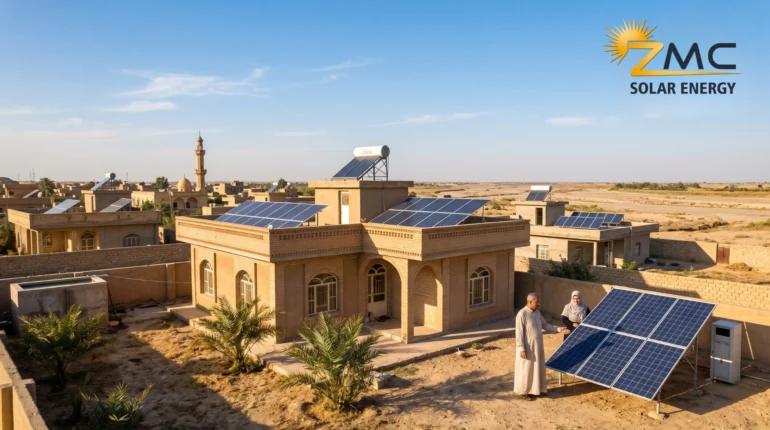 solar panels for home in iraq, ZMC Solar, Baghdad, Erbil, solar energy company in iraq, شركات طاقة شمسية في اربيل, ألواح شمسية للبيت