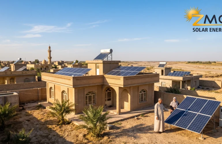 solar panels for home in iraq, ZMC Solar, Baghdad, Erbil, solar energy company in iraq, شركات طاقة شمسية في اربيل, ألواح شمسية للبيت