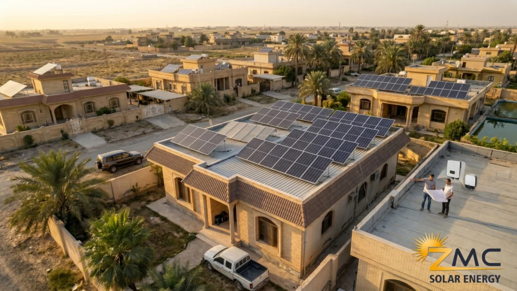 solar panels for home in iraq