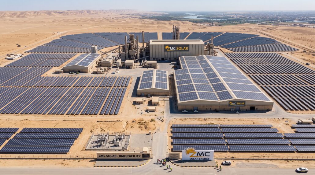 Solar for Factories, zmc solar energy, solar company in iraq, baghdad, erbil, best solar company