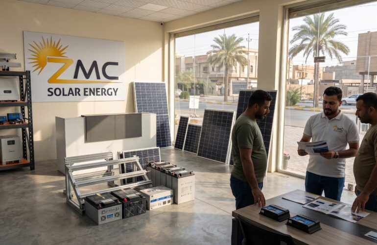لماذا تُعد ZMC Solar أفضل مورد لمنتجات الطاقة الشمسية للشركات في العراق