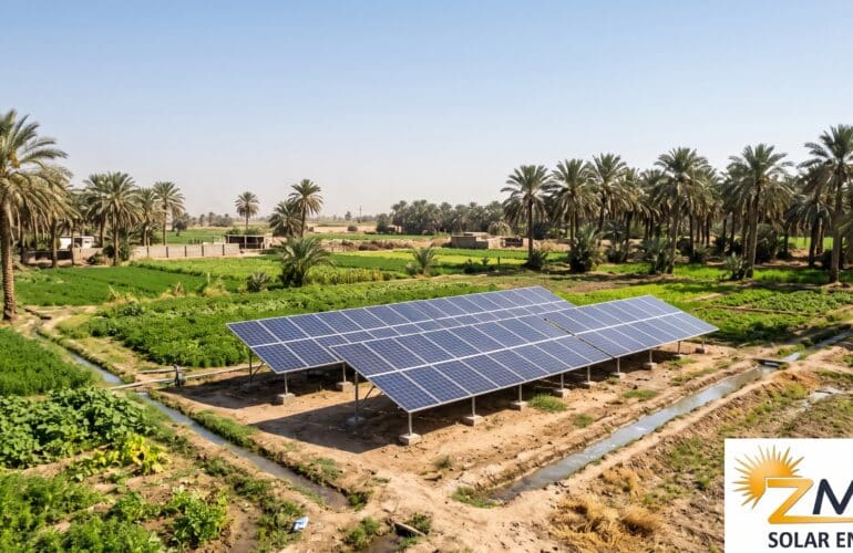 farm solar in Iraq, zmc solar, solar company in iraq, erbil, baghdad